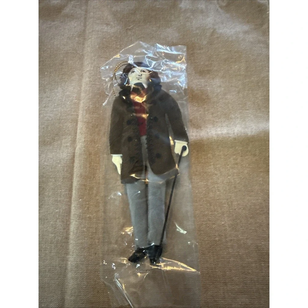 Oscar Wilde St Nicholas Hand Made Felt Christmas Decoration 6